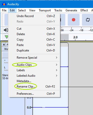 Consistency and cosmetic issues with Clip context menu · Issue #3103 ...
