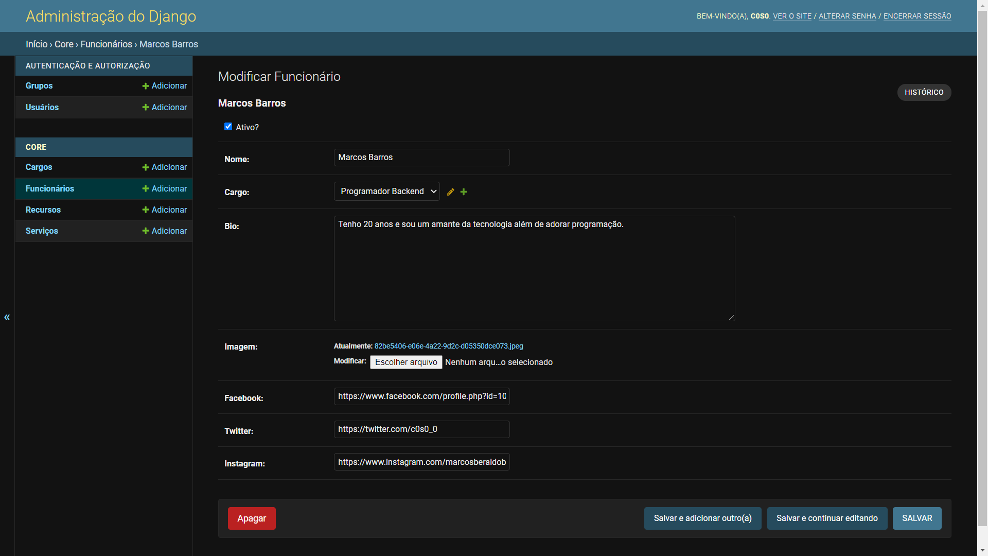 GitHub - MarcosBB/fusion: É um projeto Back-End feito com Python ...