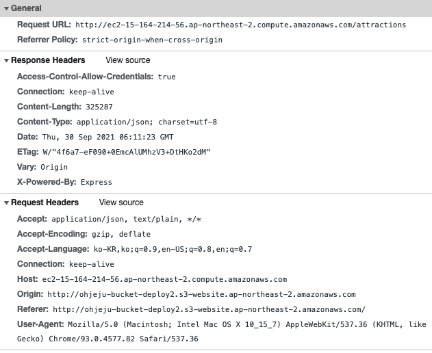 [Error] 배포환경 테스트 중 cors에러 발생 (해결) · Issue #161 · codestates/Ohjeju · GitHub