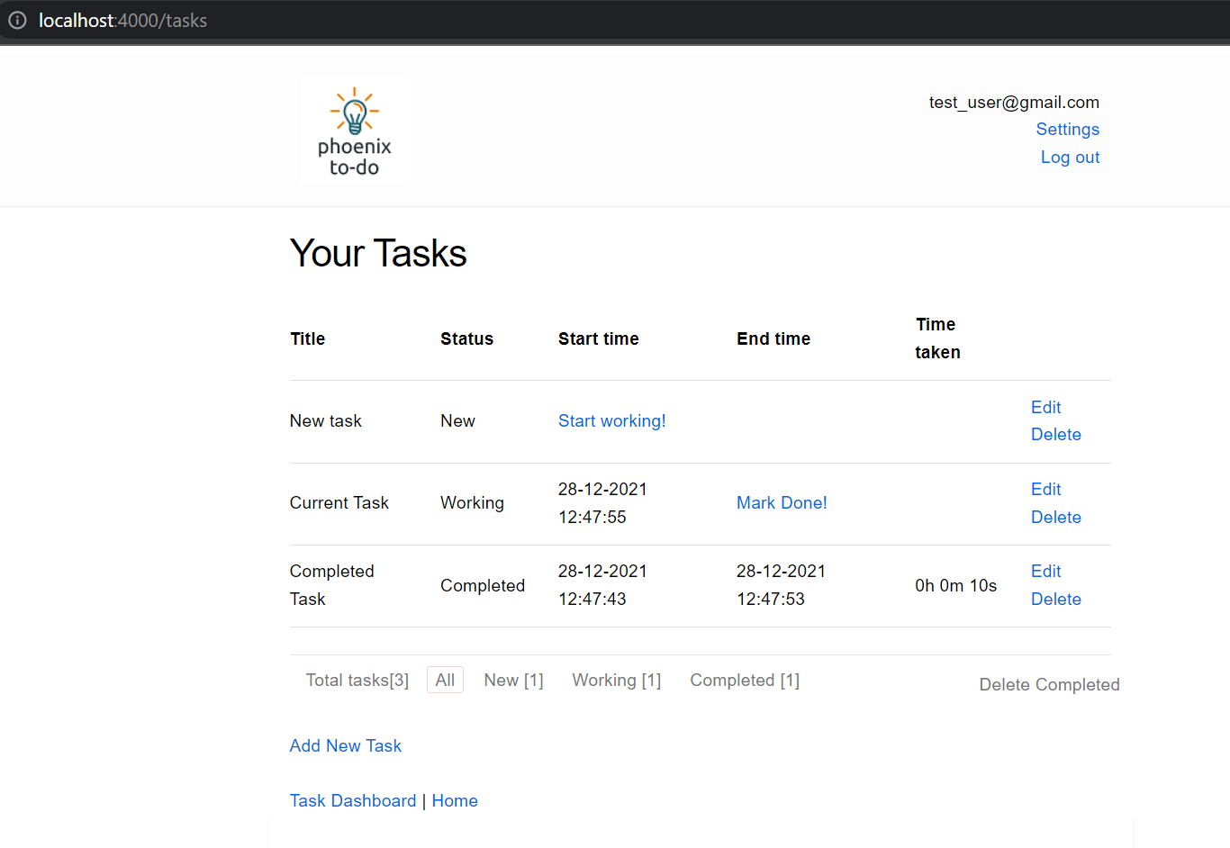 GitHub - dhavalarora/phoenix-todo