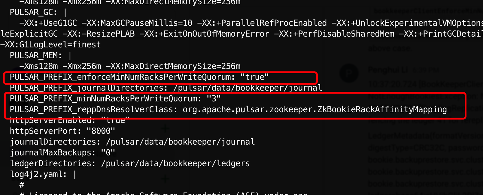 [Doc] add docs for configuring rack · Issue #13052 · apache/pulsar · GitHub