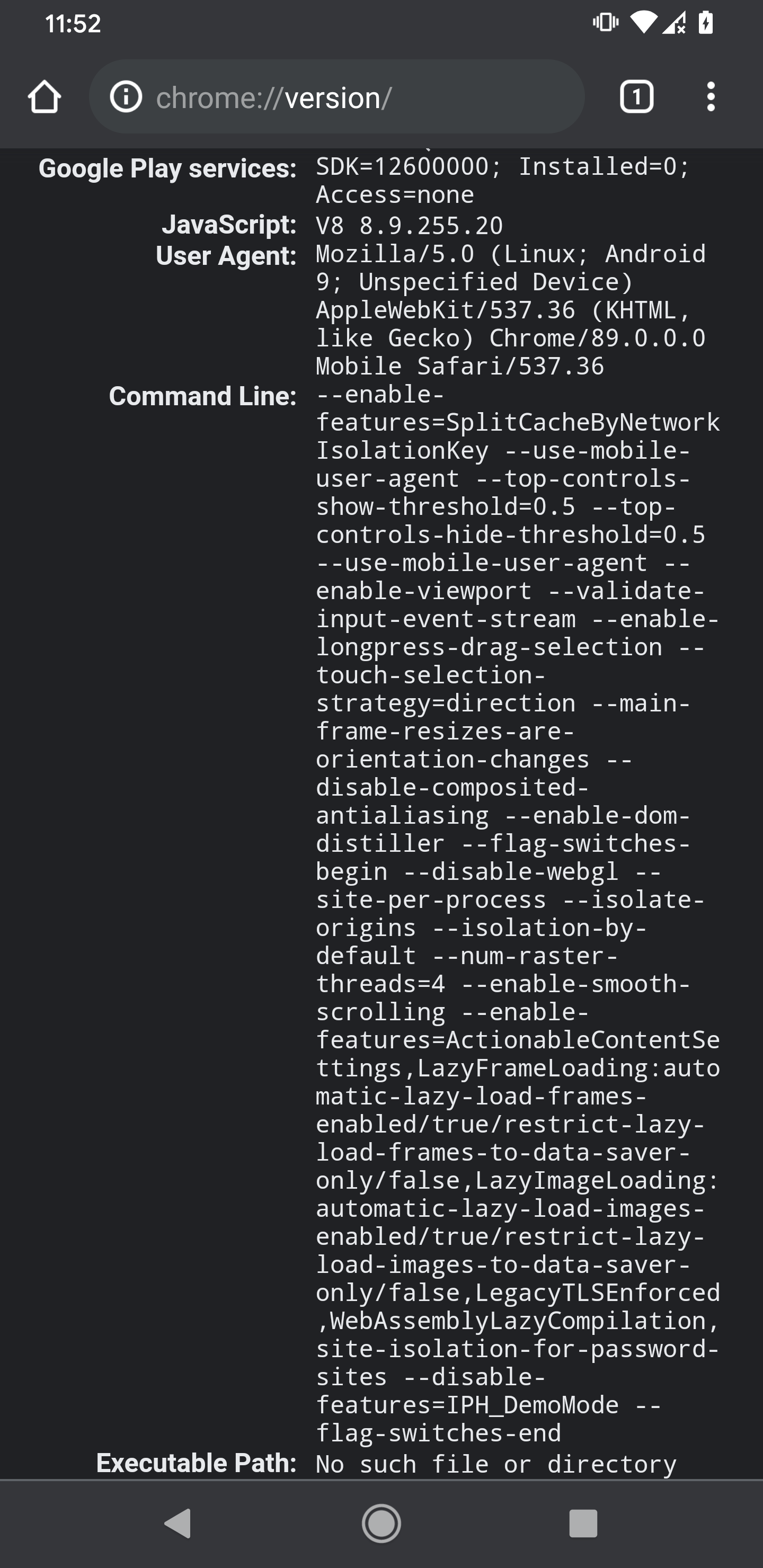 Command Lines Don t Work On Brave Android Issue 14876 Brave brave