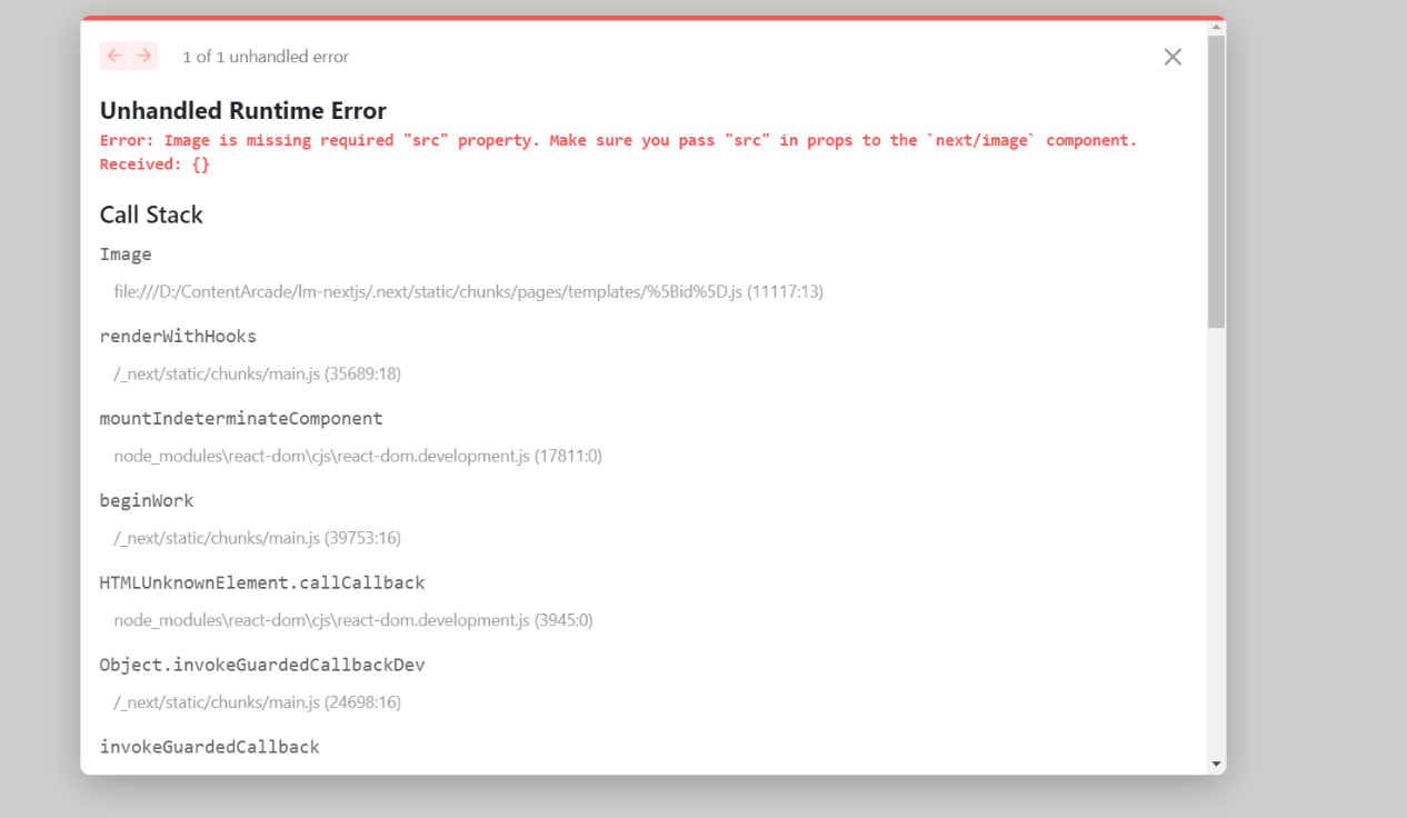 Image is missing src property. · vercel next.js · Discussion #19946 ...