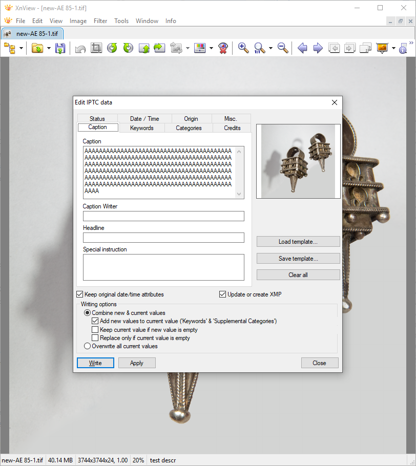 Sample Iptc Abstract Limit in IPTC CAPTION_ABSTRACT · Issue #86 · dragon66/icafe · GitHub