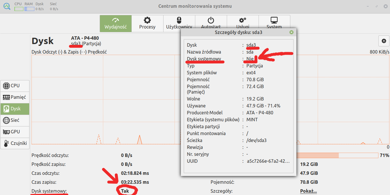 System disk information is not correct (Disk Details window) · Issue ...