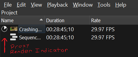 Proxy Generation doesn't work on Windows/ Proxy Render Indicator ...