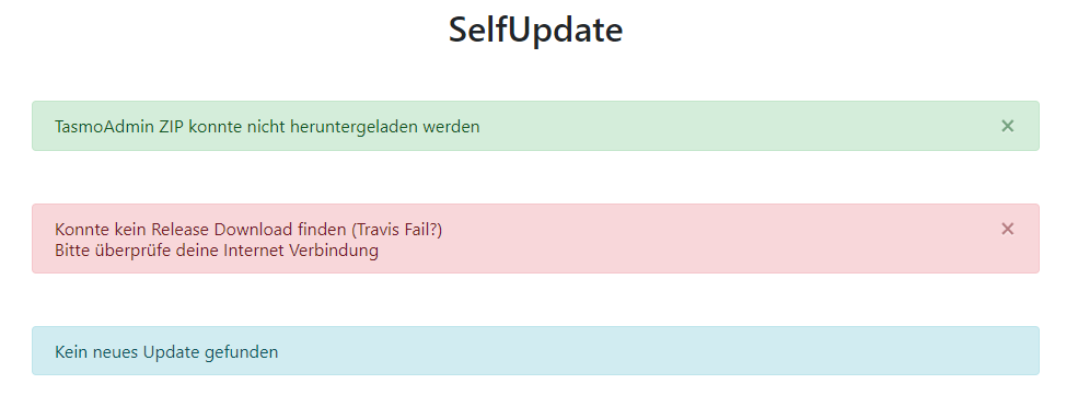 Selfupdate unter TrueNAS Jail bringt Fehler · Issue #470 · TasmoAdmin ...