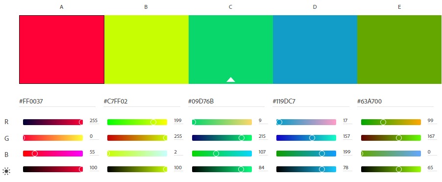 [Feature Request]: Colors Palette are not cool for the framework ...