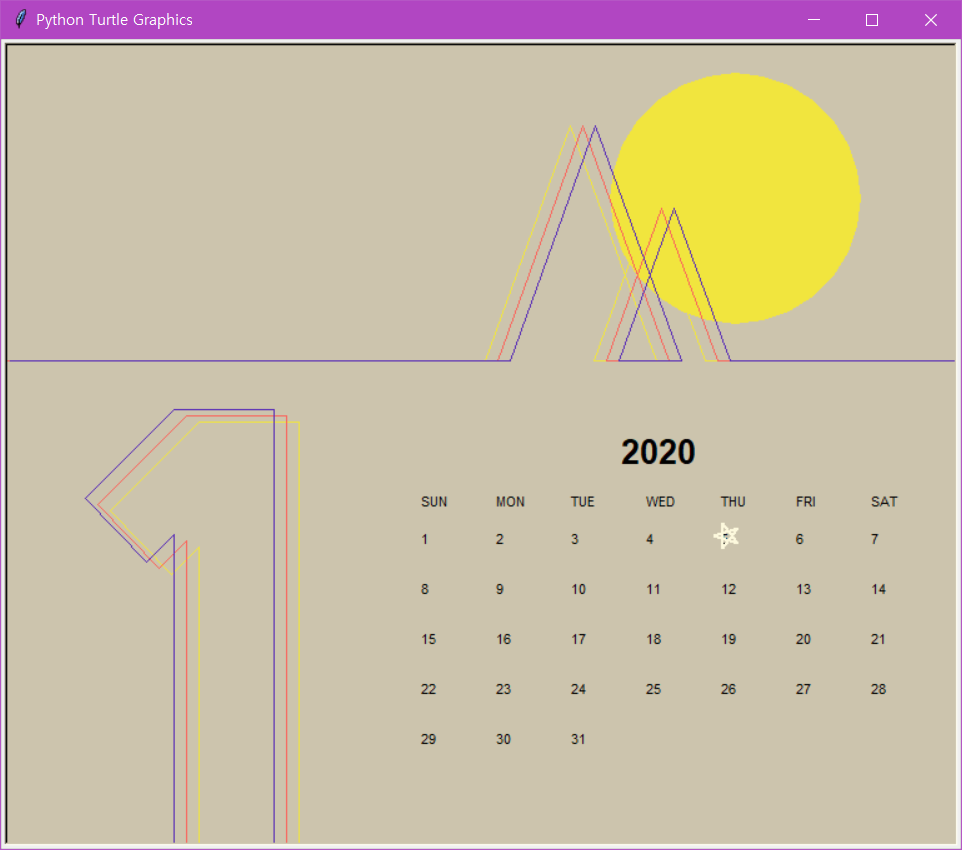 GitHub - nororo29/pythonCalendar