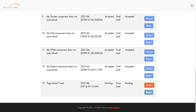 Github Bug Bounty Iteration 1 Frontend