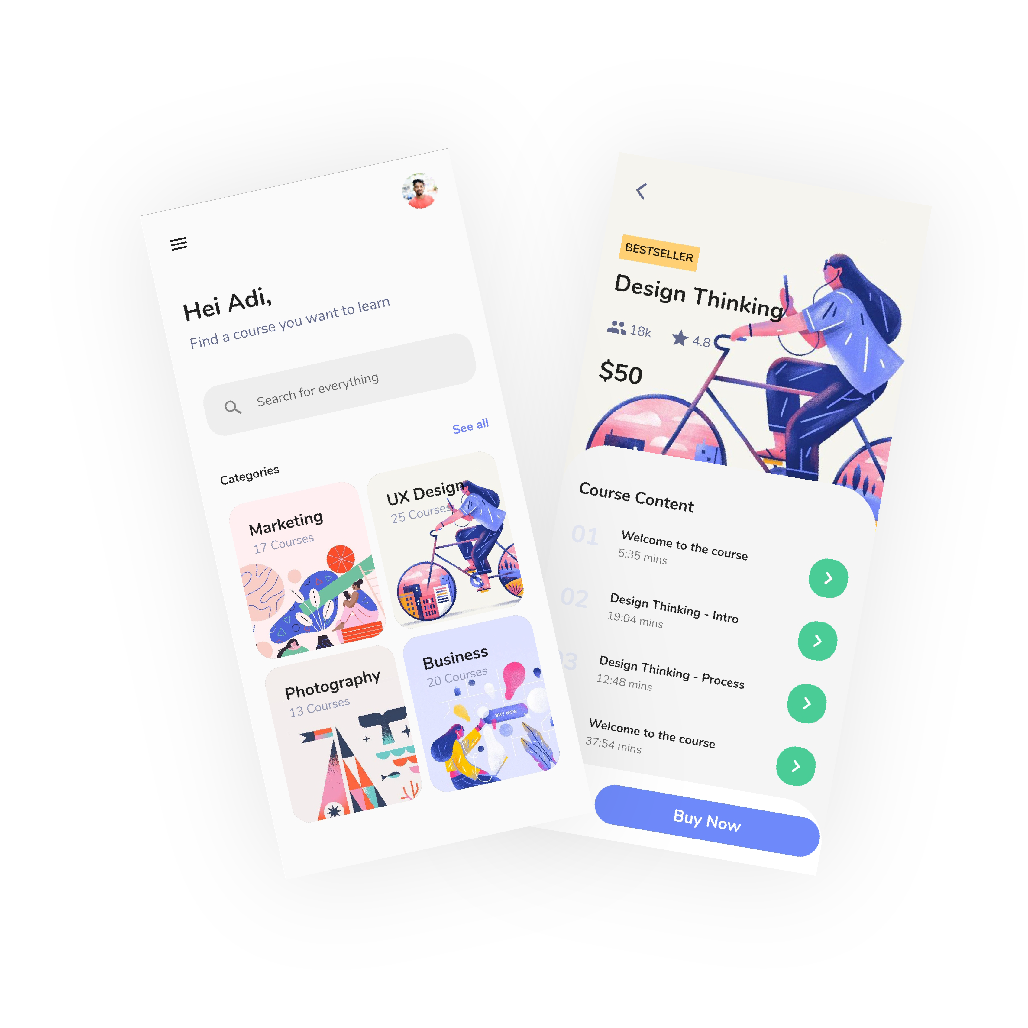 courseapp Images High Quality Grahic GitHub - Heaven-Corporate/bwa-ui-courseApp: Course app using Hero ...
