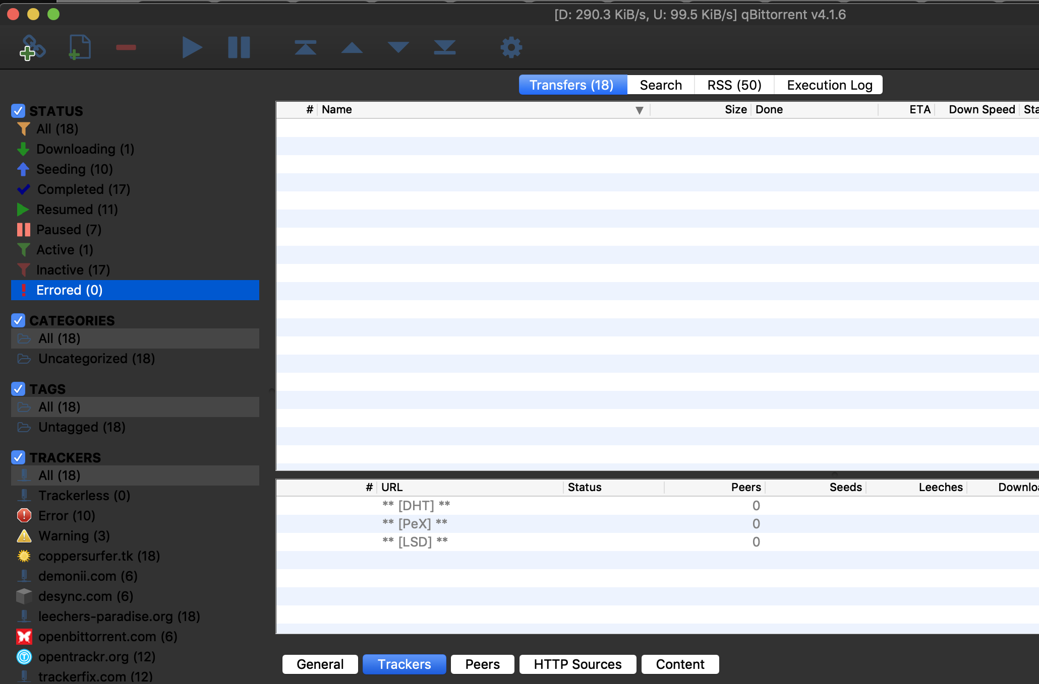 Dark theme bugged 4.1.6 on macOS 10.14.4 · Issue #10578 · qbittorrent ...
