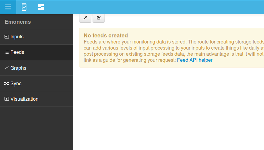 Feeds page title or buttons clipped at the top · Issue #1326 · emoncms ...