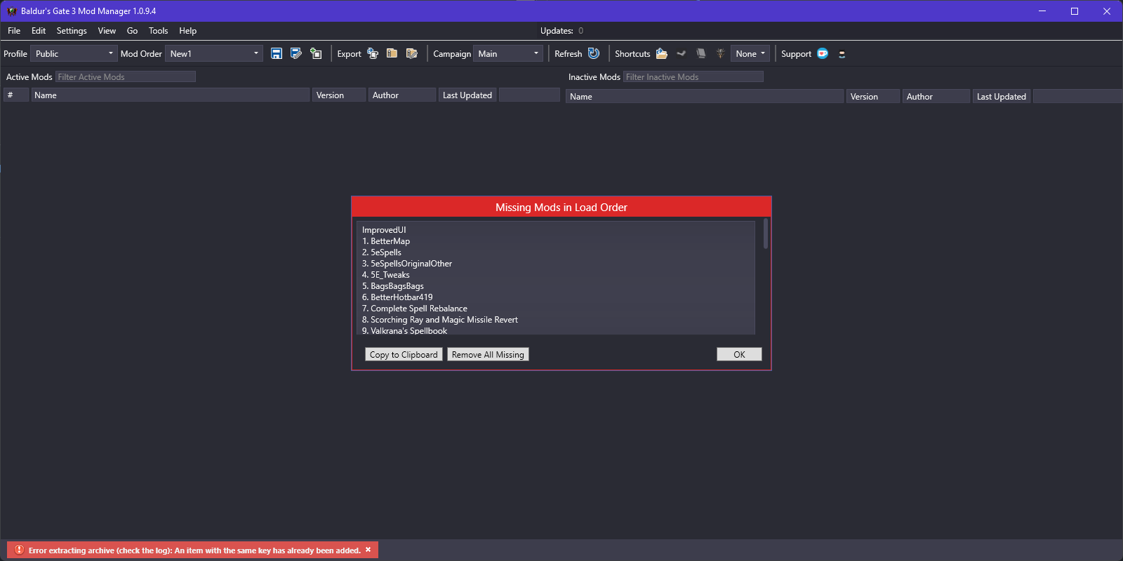[Bug]: Mod Manager claims all mods are gone after refresh · Issue #63 ...