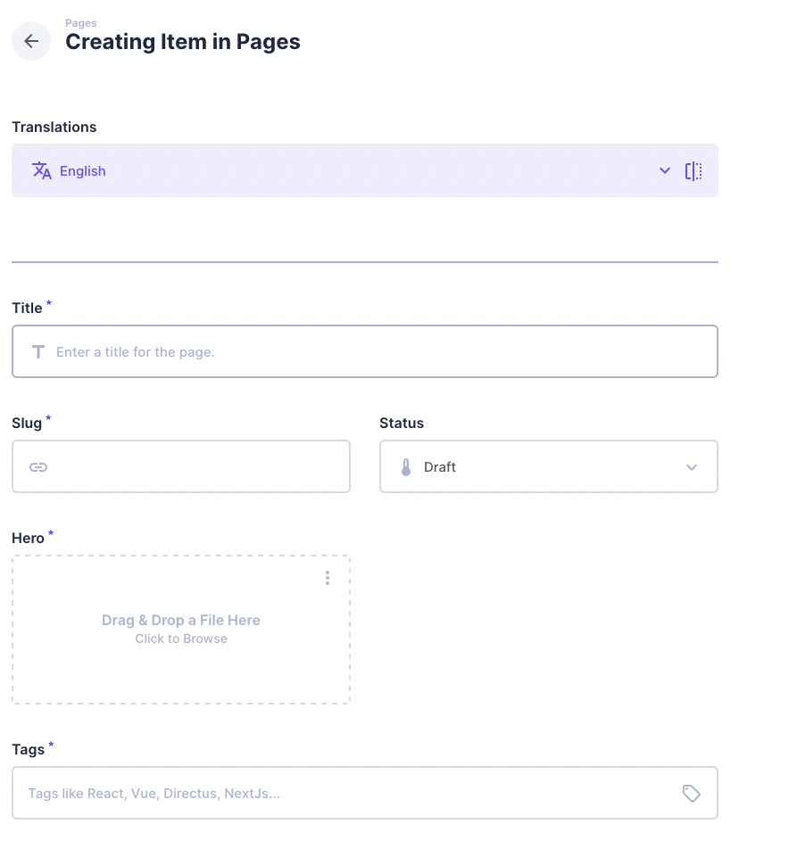 Setting fields to be ignored by translations · directus directus ...