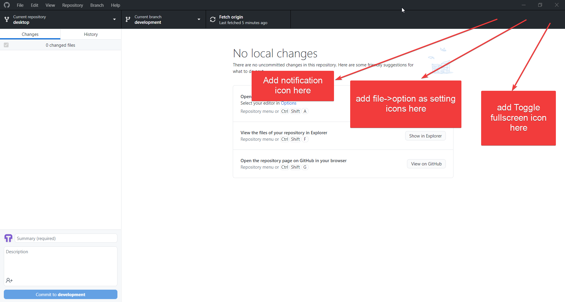 [UI Enhance] add icons button in header · Issue #12078 · desktop ...