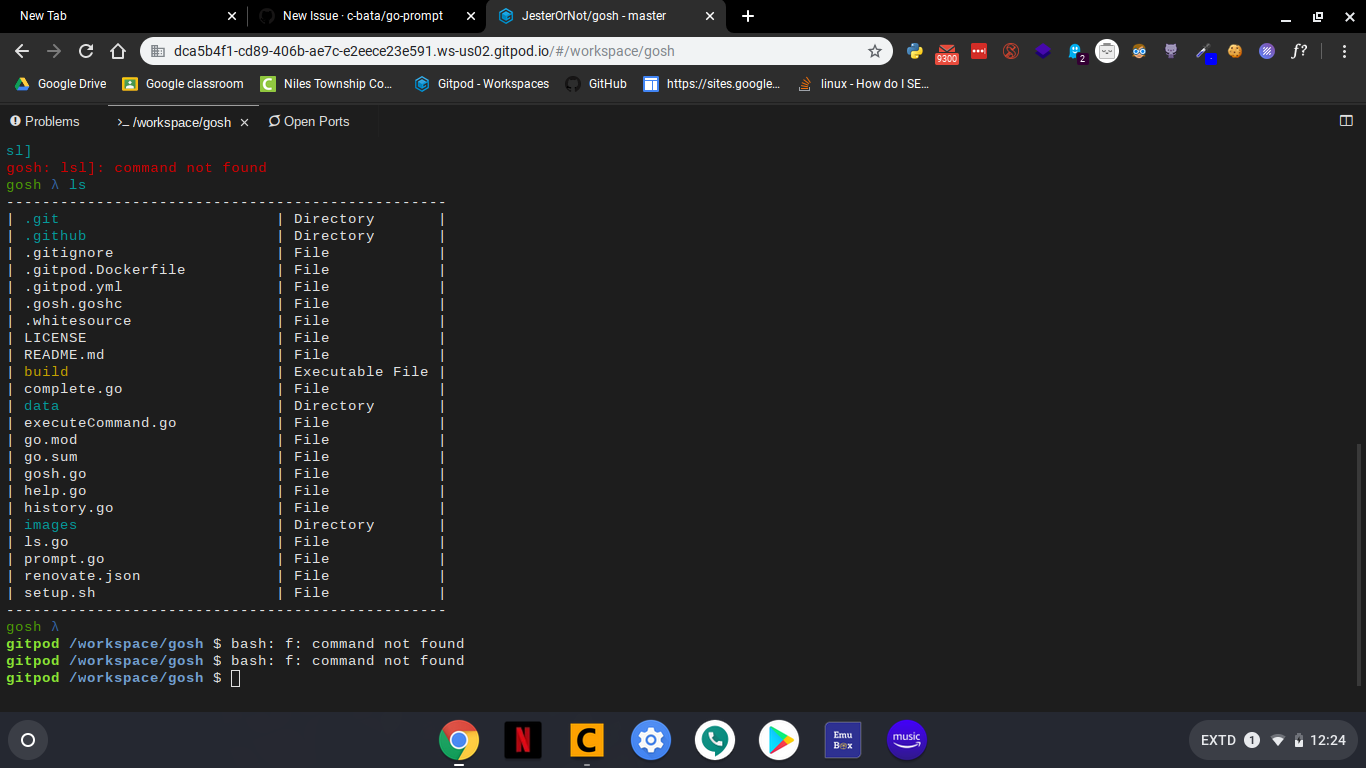 [Bug] prompt breaks bash (can't see input) · Issue #147 · c-bata/go ...