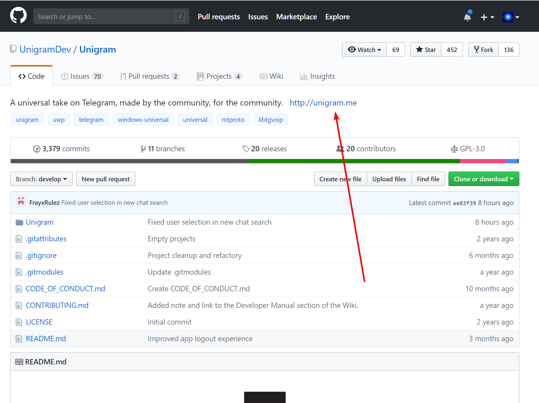 SECURITY: Domain serving malware · Issue #634 · UnigramDev/Unigram · GitHub