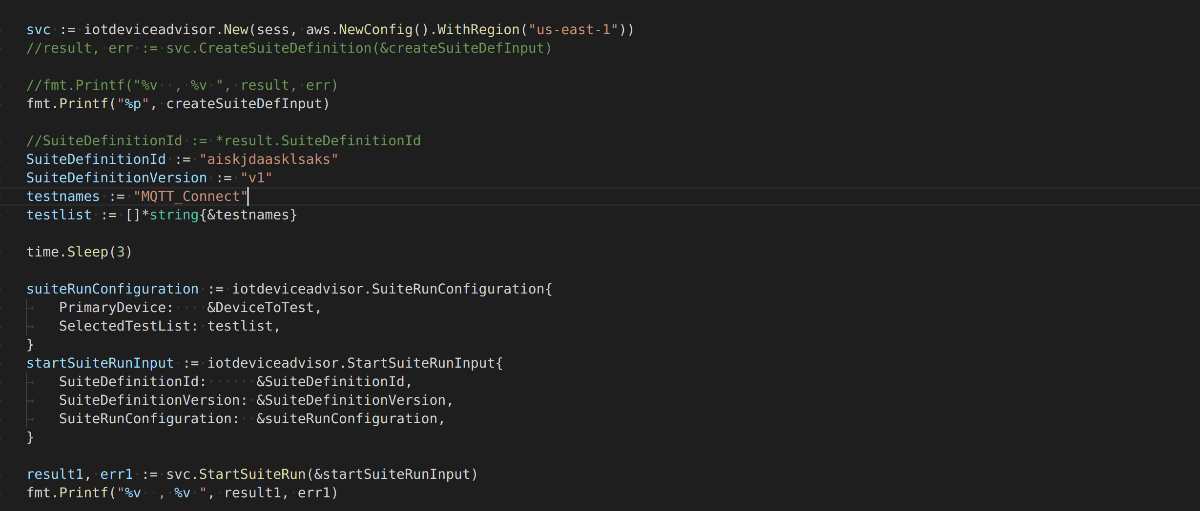 suite test run does not work. · Issue #4532 · aws/aws-sdk-go · GitHub