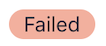 Status badge - Failed - Payouts