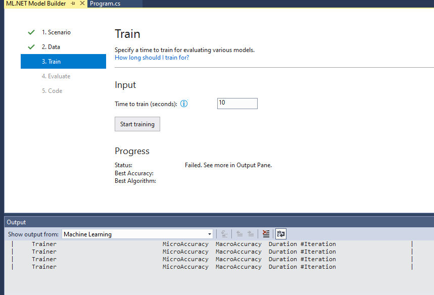 Error "Failed. See more in Output panel" but it is empty · Issue #337 ...