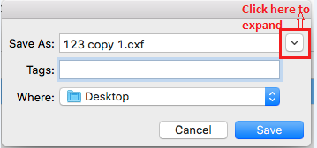 Save dialog does not expand/collapse properly on macOS · Issue #14606 ...