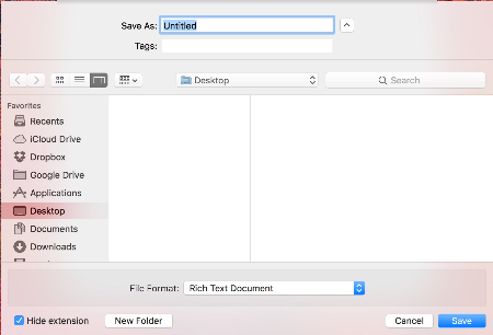 Save dialog does not expand/collapse properly on macOS · Issue #14606 ...
