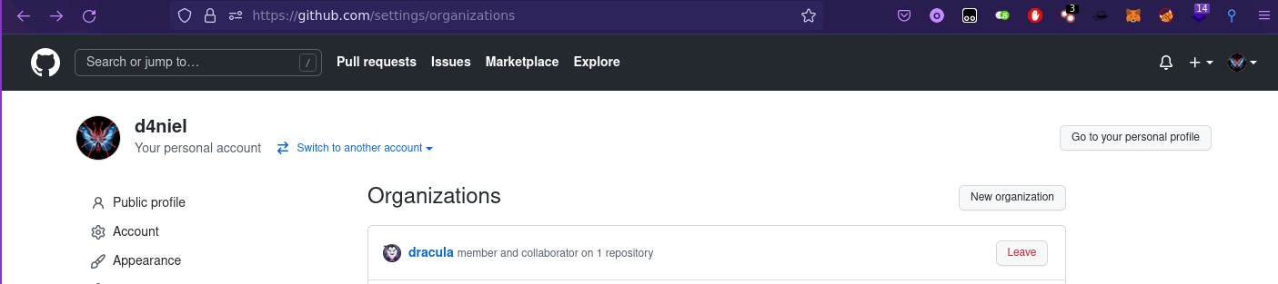 Bug: Dark mode not working properly when creating an organization ...