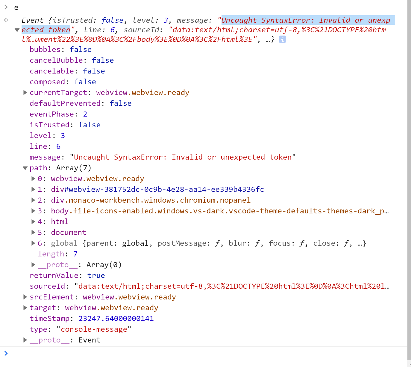 currentPanel.webview.postMessage is null · Issue #94933 · microsoft ...