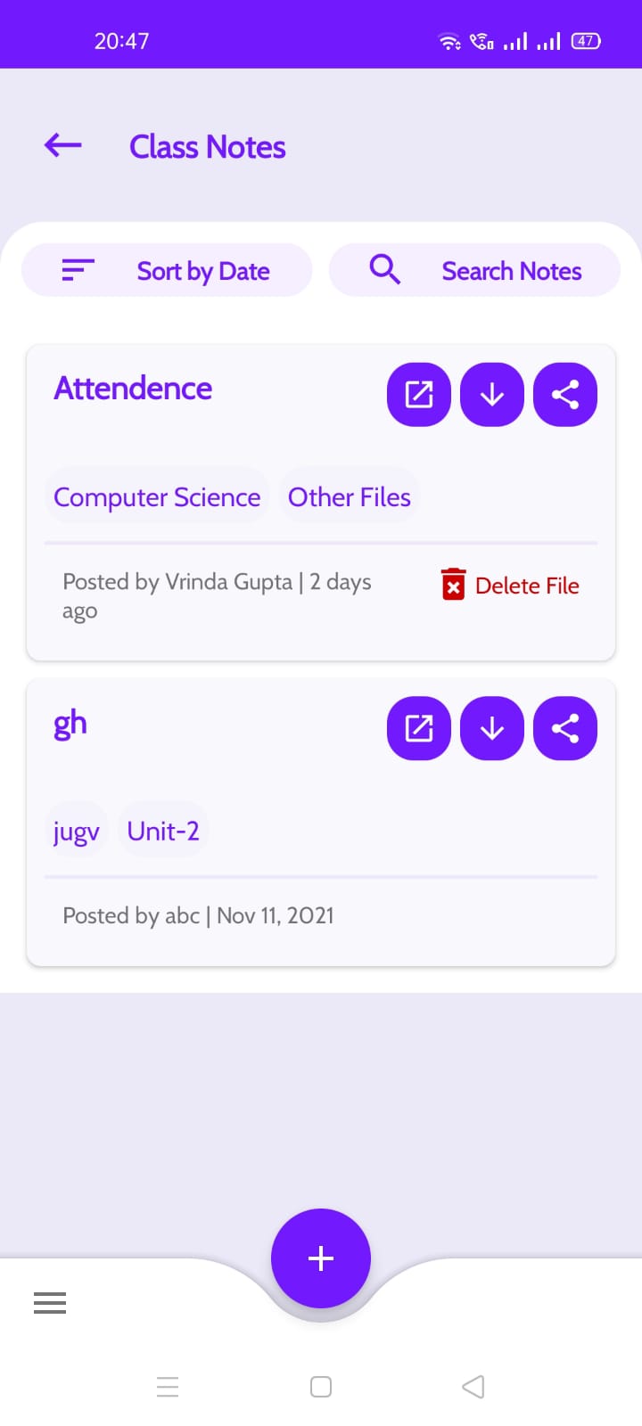 GitHub - Vrindagupta6828/NotesSharingApp