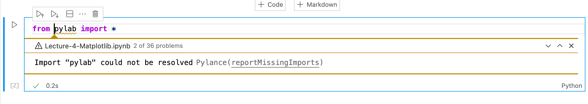 Many squiggles in Notebook · Issue #6432 · microsoft/vscode-jupyter ...