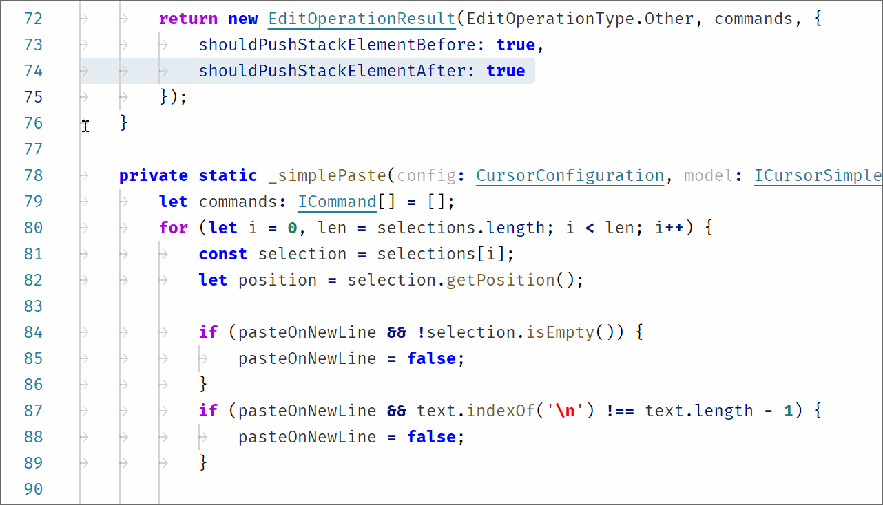 editorActiveLineNumber.foreground incorrect when line # clicked in ...
