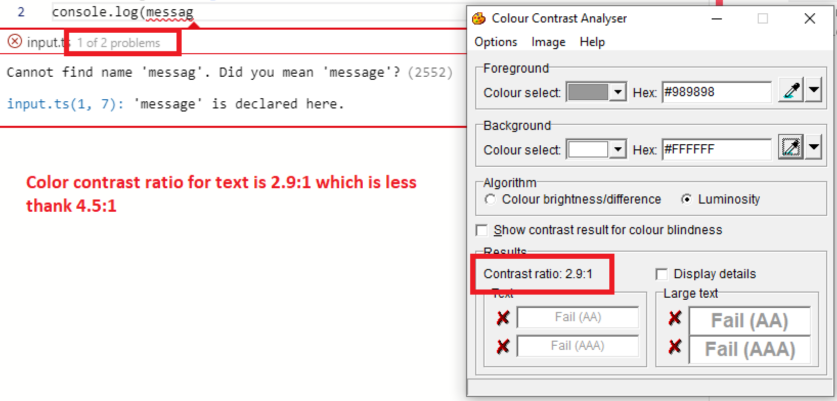Low contrast ratio in marker navigation widget · Issue #88126 ...