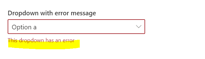 Accessibility : Drop Down Alert Error Message Not Communicated at same ...