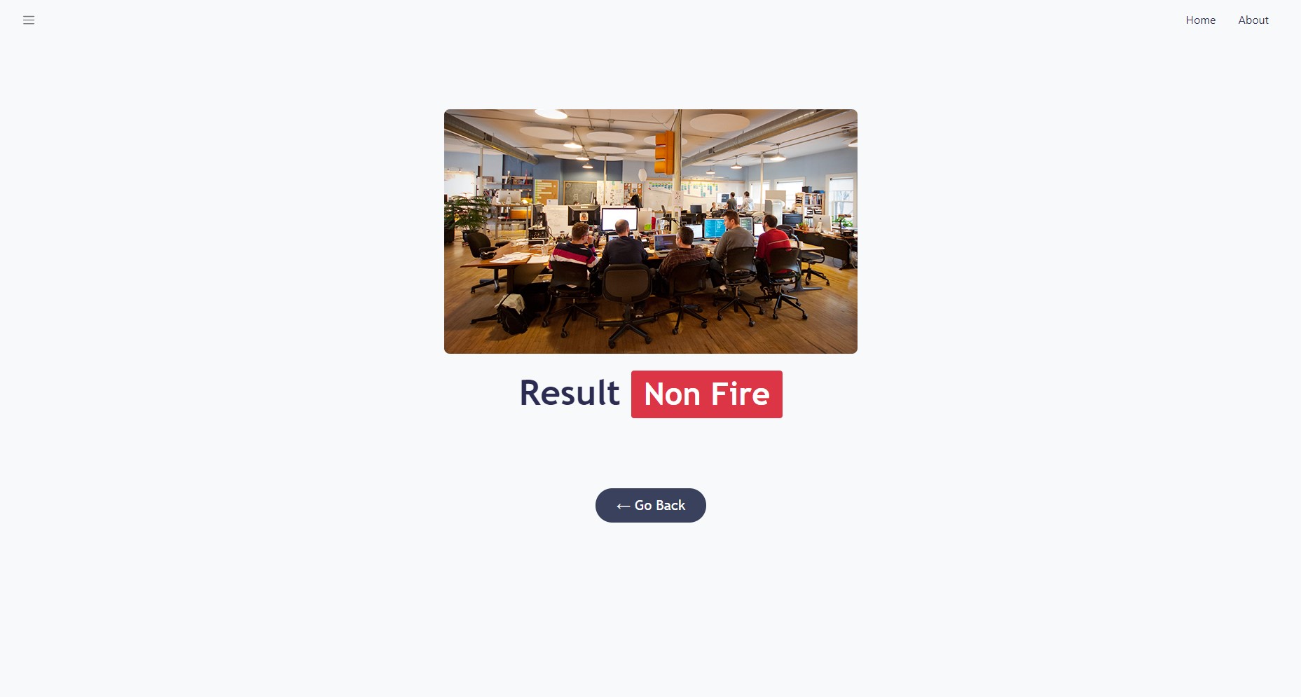 GitHub - metehancetinkaya/fire-detection-tool: Web Based Fire Detection ...
