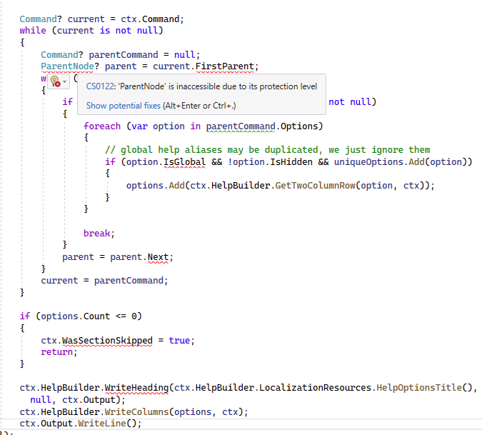 Support grouping options in help · Issue #2216 · dotnet/command-line ...
