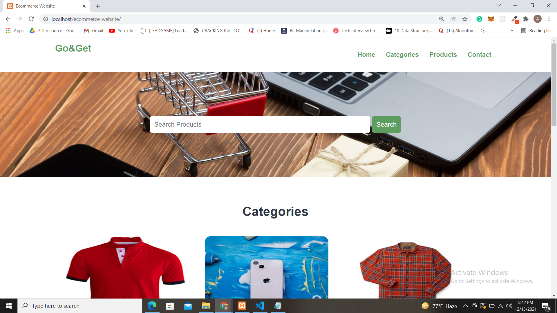 GitHub - arpita-agn/ecommerce-website-final
