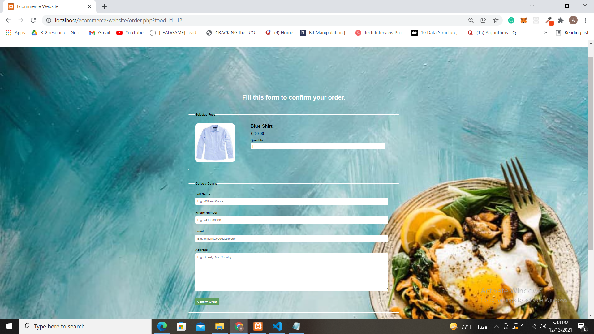 GitHub - arpita-agn/ecommerce-website-final