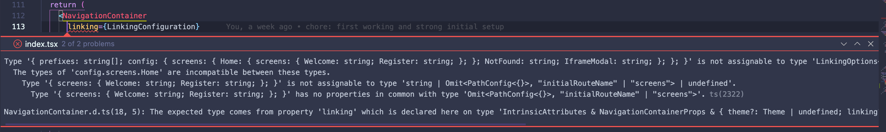 TypeScript Definition for Linking is incorrect v6 · Issue #9836 · react ...