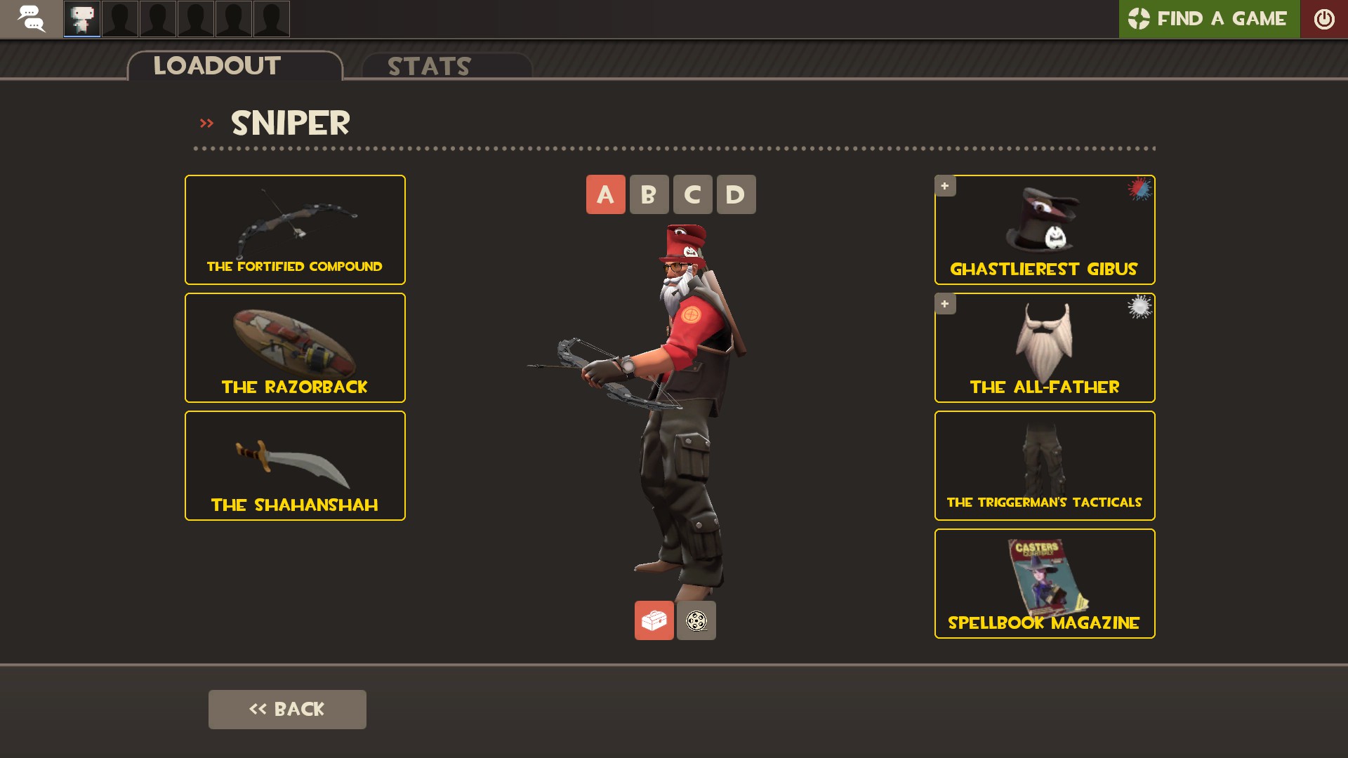 [TF2] The Razorback is invisible in the inventory and other panels. · Issue 3401