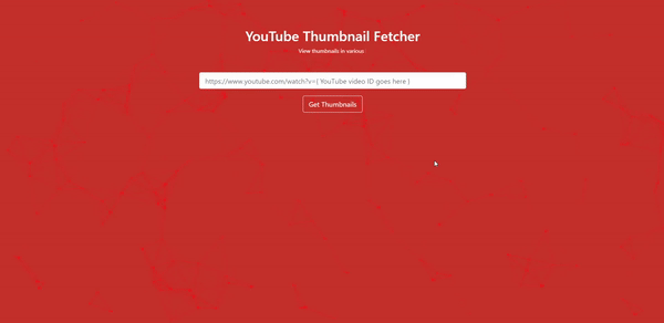 GitHub - Mackaronii/youtube-thumbnail-fetcher: A React app for fetching ...
