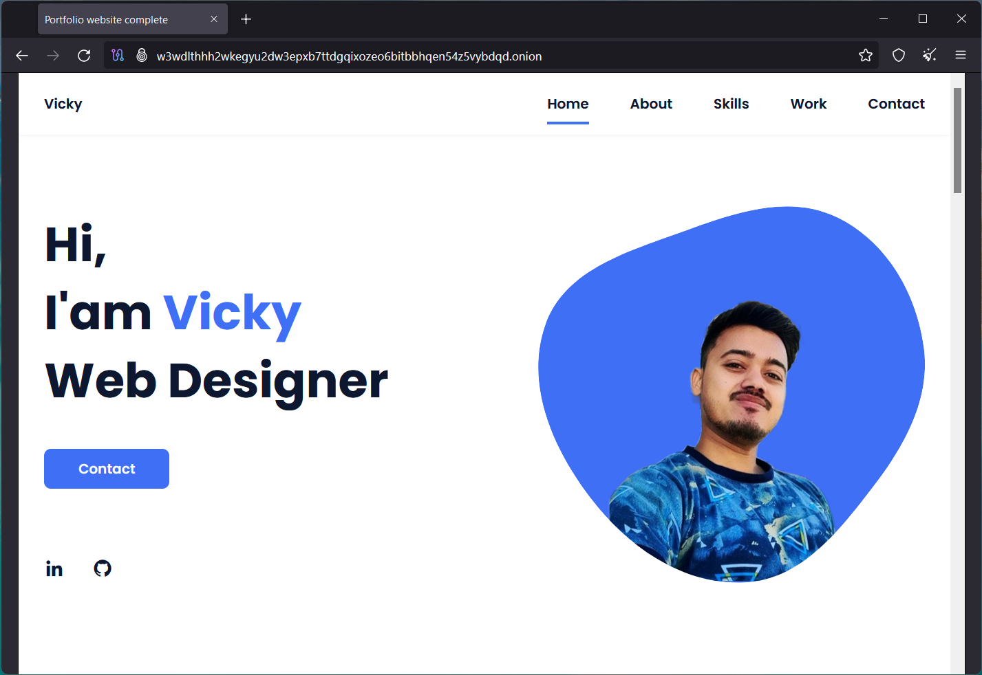GitHub - imvickykumar999/portfolio-responsive-complete.onion ...