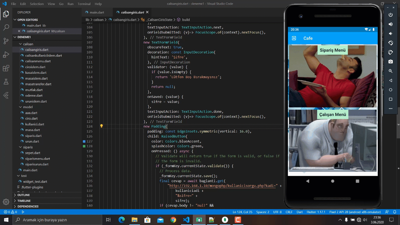 GitHub - bhrcfth42/Cafe-Otomasyonu: Flutter+MongoDB+Php