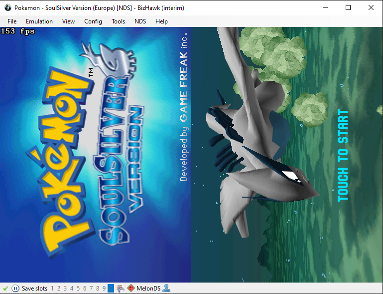 MelonDS screen rotate doesn't work correctly with window size 2x and