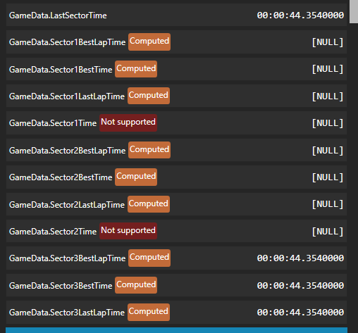 Sector Times - Strange values · Issue #729 · SHWotever/SimHub · GitHub