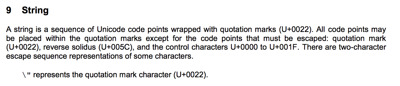 double quotes are valid string wrappers