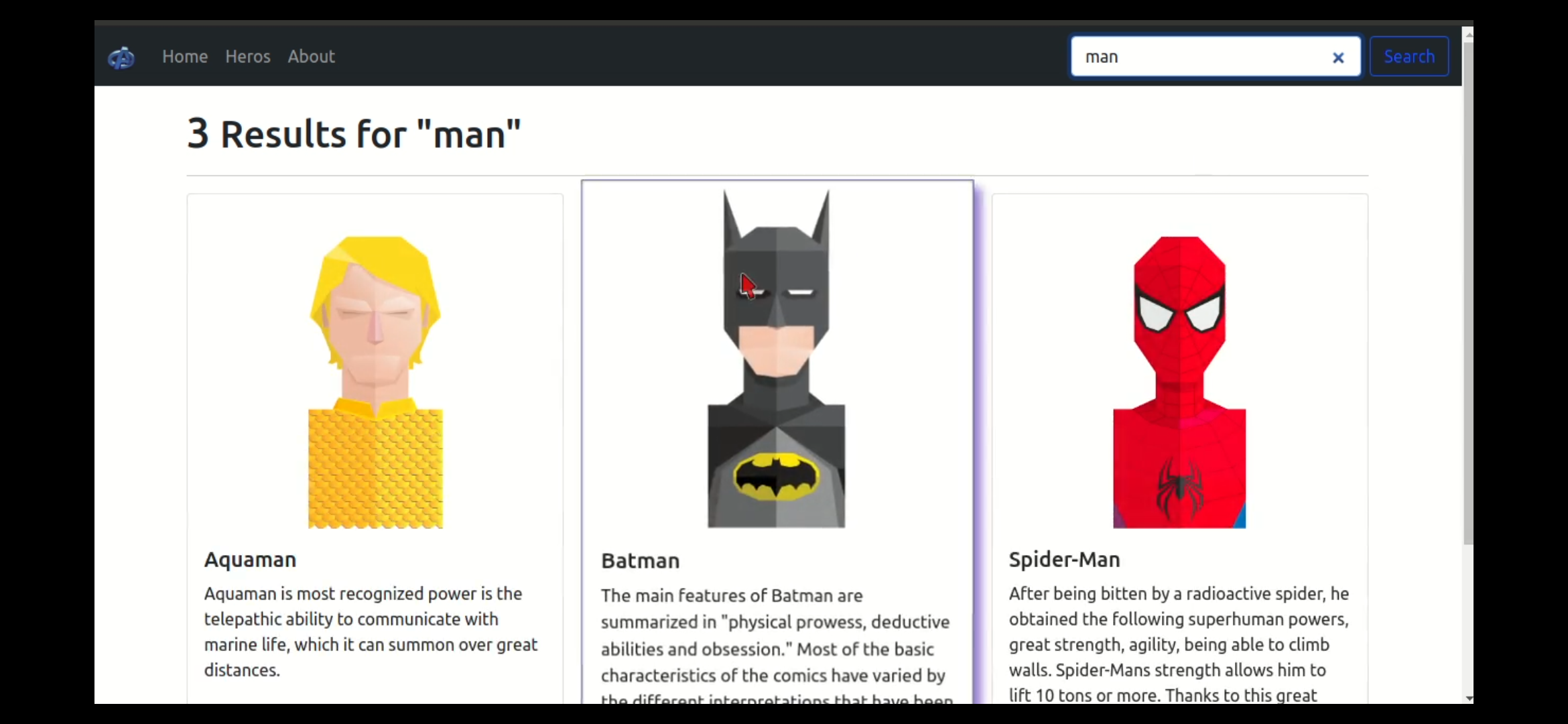 Github Sbs001 Comics Spa Angular Simple Page Application Whit Angular