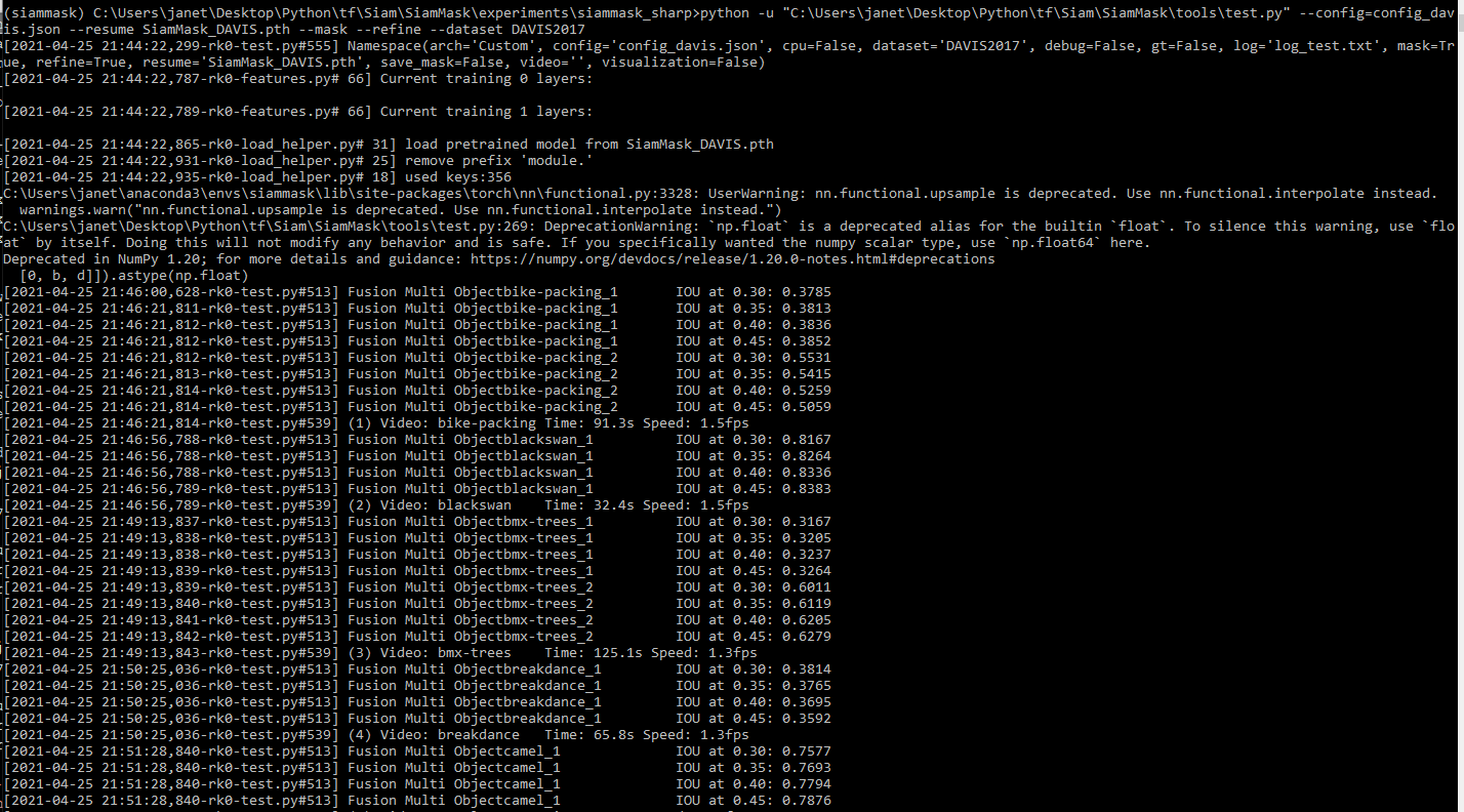 GitHub - kevry/ObjectTrackingSiamMask: User-defined object tracking w ...