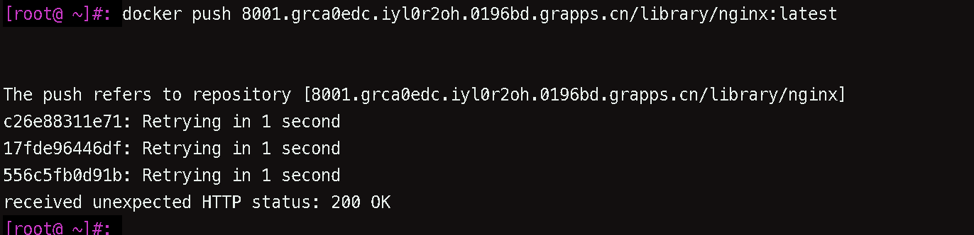 Push image 200 status code failed · Issue #10442 · goharbor/harbor · GitHub