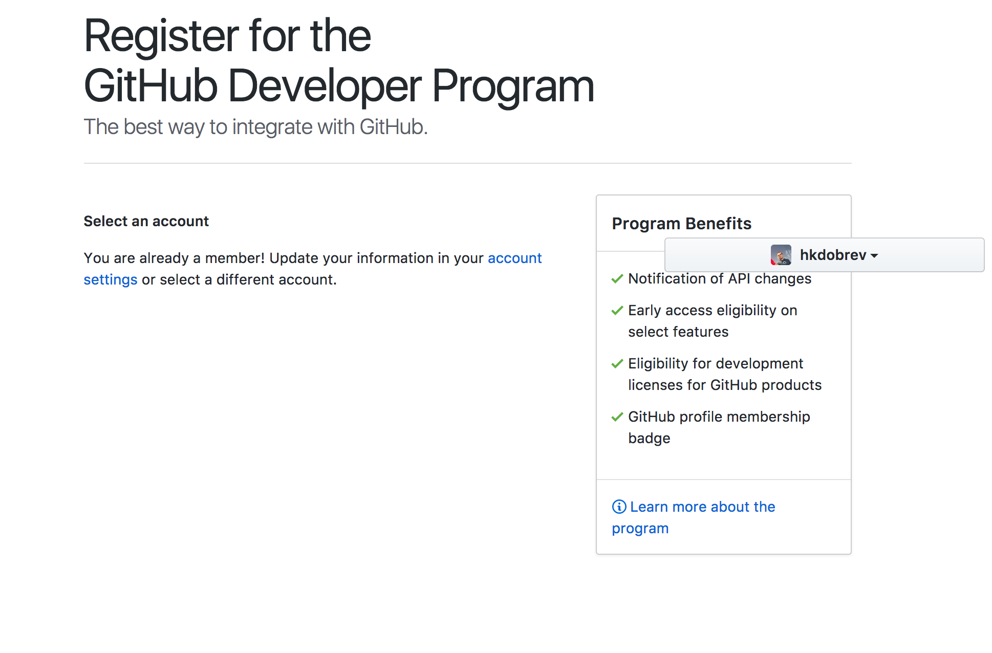 Org drop down is overlapping on Developer Register page · Issue #507 ...